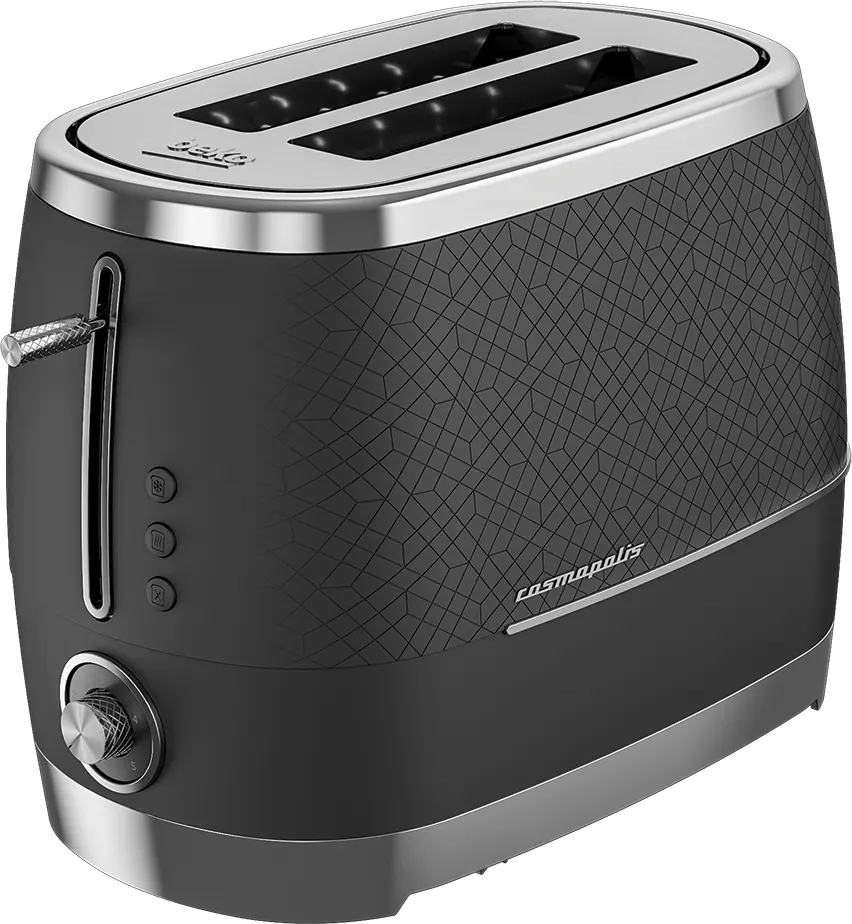 Beko toaster, 900 Watt, 2 slices, black, TAM 8202 B