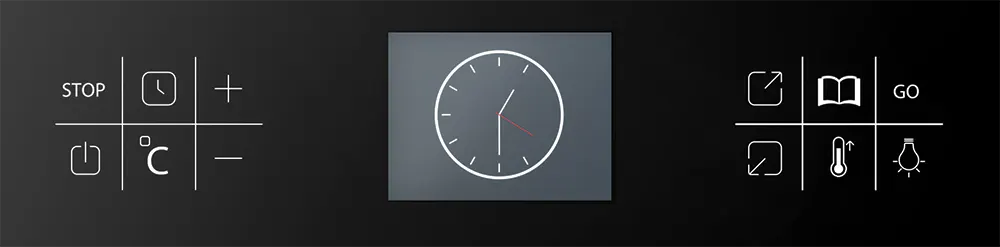 بوتجاز فريش هامر 60*90 سم، 5 شعلة، حوامل زهر، شاشة TFT، مروحة، امان كامل، فرن وشواية كهرباء، أسود