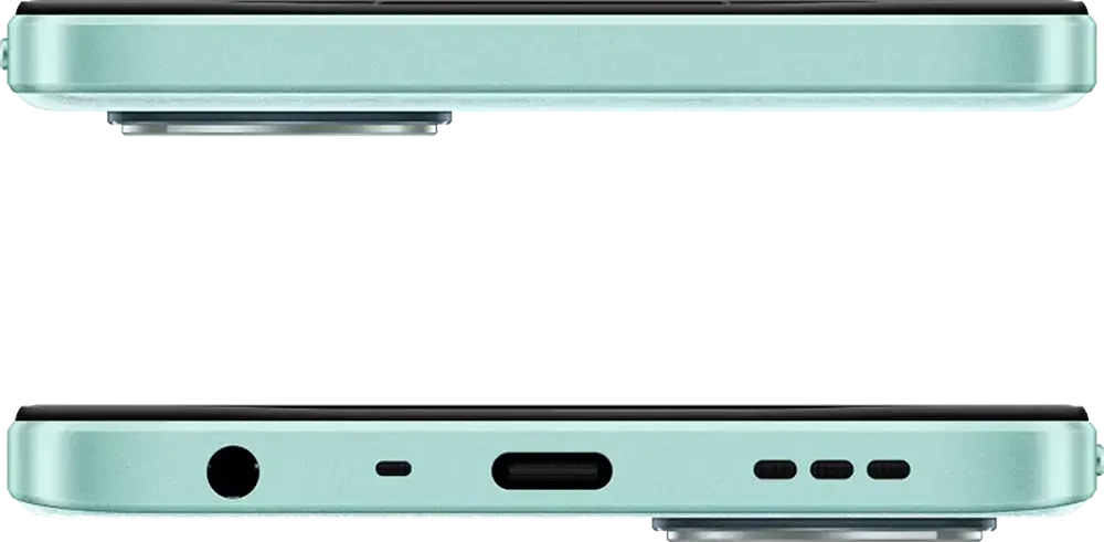 Oppo A58 Dual Sim Mobile, 128 GB Memory, 6GB RAM, 4G LTE, Dazzling Green