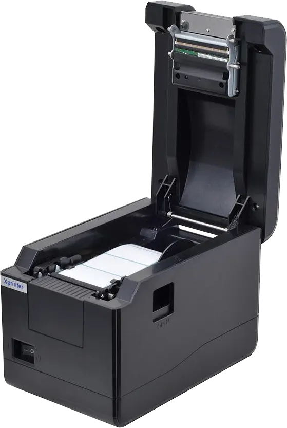 Thermal Printer Barcode Xprinter, Monochrome, USB, Black, XP-233B