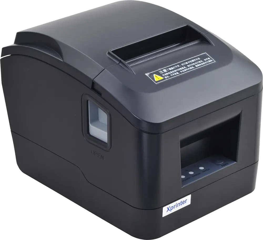 Xprinter Thermal Receipt Printer, Monochrome, USB+LAN , Black, XP-D200N