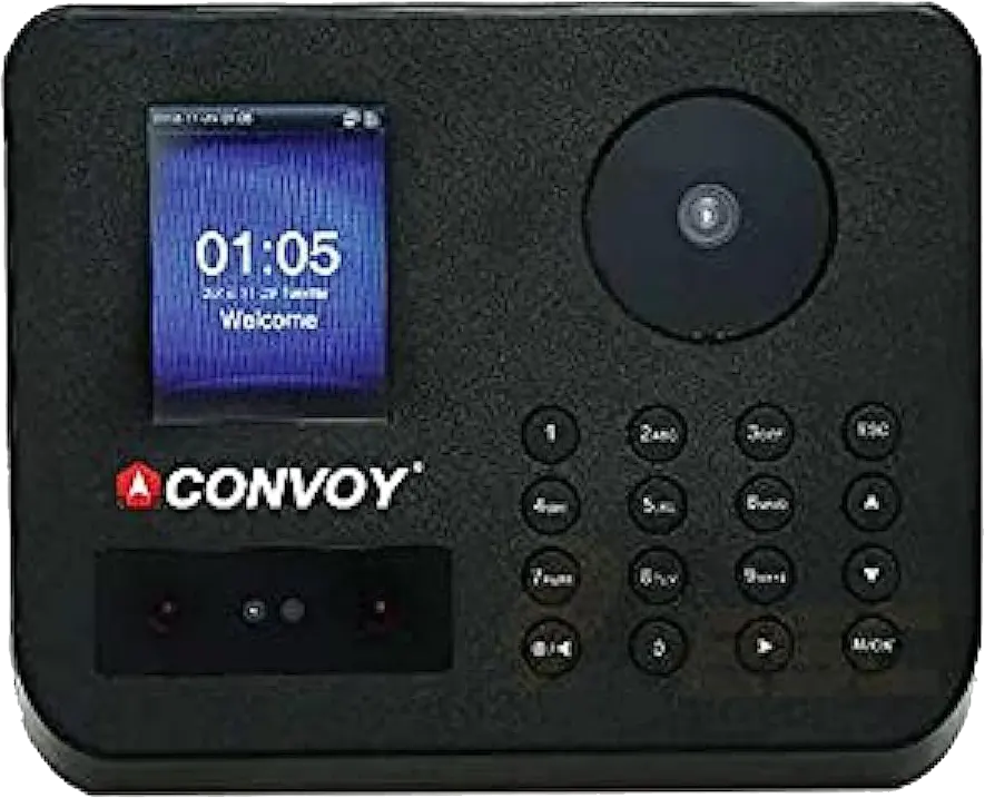 Convoy CP200 fingerprint attendance device, fingerprint, black