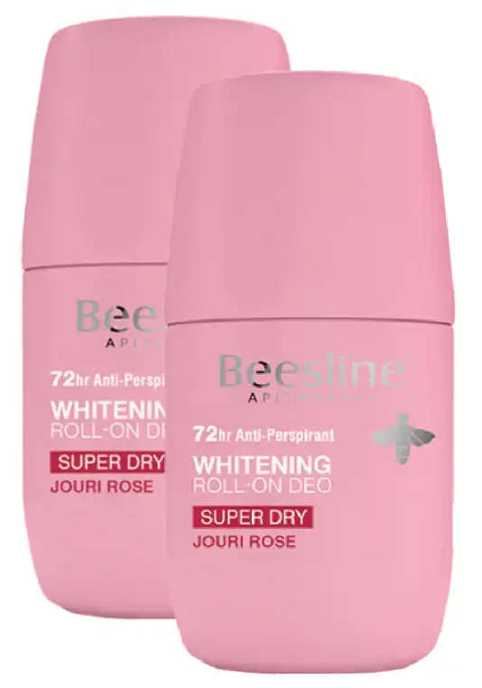 Beesline Goree Rose Deodorant, Roll On, Offer (1+1)