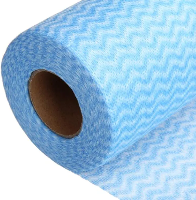 رول تنظيف للمطبخ ماص للزيت متعدد الاستخدامات ، 50 منديل ،أزرق