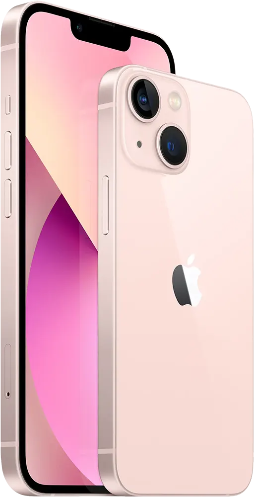 iPhone 13 Single SIM Mobile, 128GB Internal Memory, 4GB RAM, 5G Network, Pink