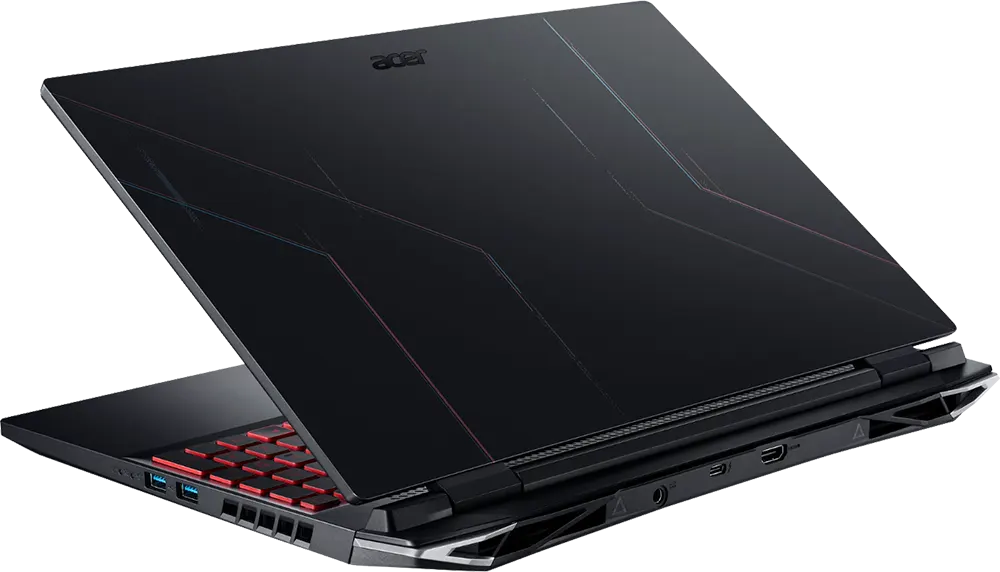 Acer Laptop Nitro 5 AN515-58-526E Inter Core I5-12500H, 8GB RAM, 512GB SSD Hard Disk, NVIDIA RTX 3050 4GB Graphics Card, 15.6" FHD Display, Obsidian Black
