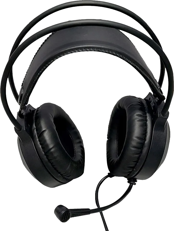 Gigamax Plus Q3 Gaming Headset, Microphone, LED Light, Black