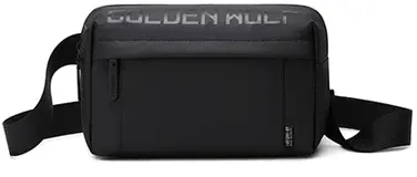 شنطة كروس رجالي من جولدن ولف، مقاومة للماء ، أسود، GXB00129