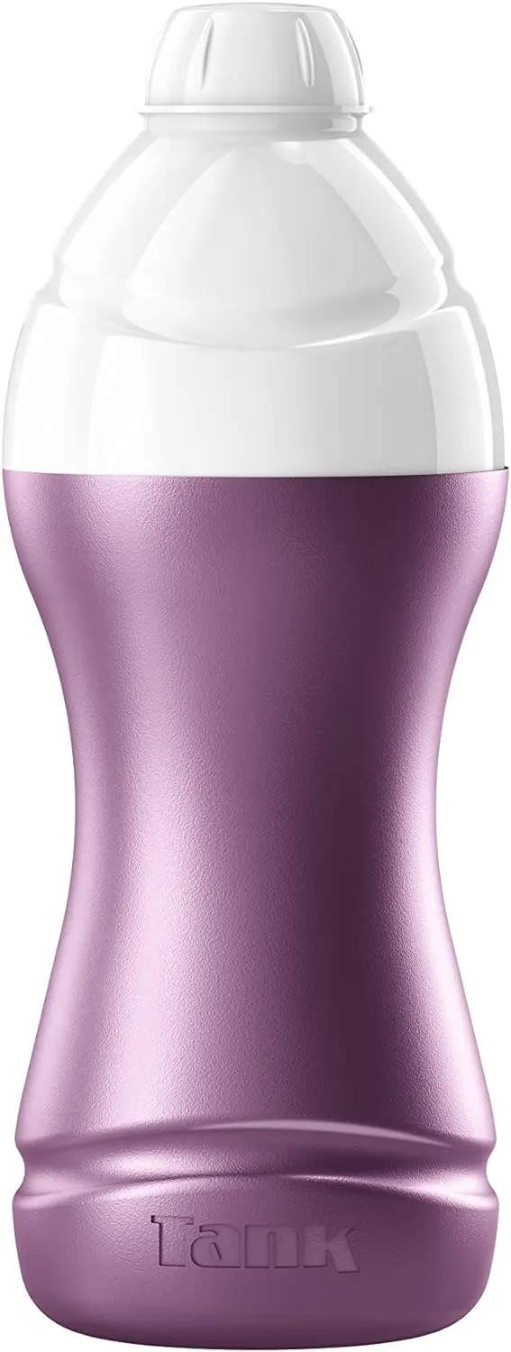 Tank cool Water Bottle, 750 ml, Twist Cap, Purple