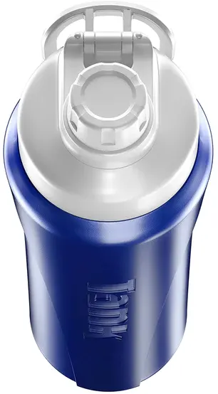 زجاجة مياه حافظة للحرارة من تانك سوبر كول ميني،650 مل، غطاء لف ، كحلي
