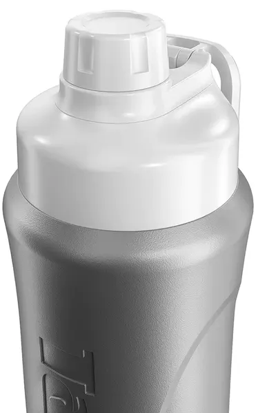 زجاجة مياه حافظة للحرارة من تانك سوبر كول ميني،650 مل، غطاء لف ، رصاصي