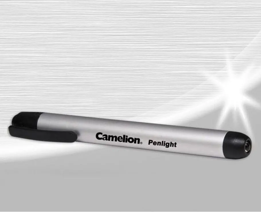 كشاف قلم ليد كامليون، ألومونيوم، 0.25 أمبير، فضي، DL2AAASL
