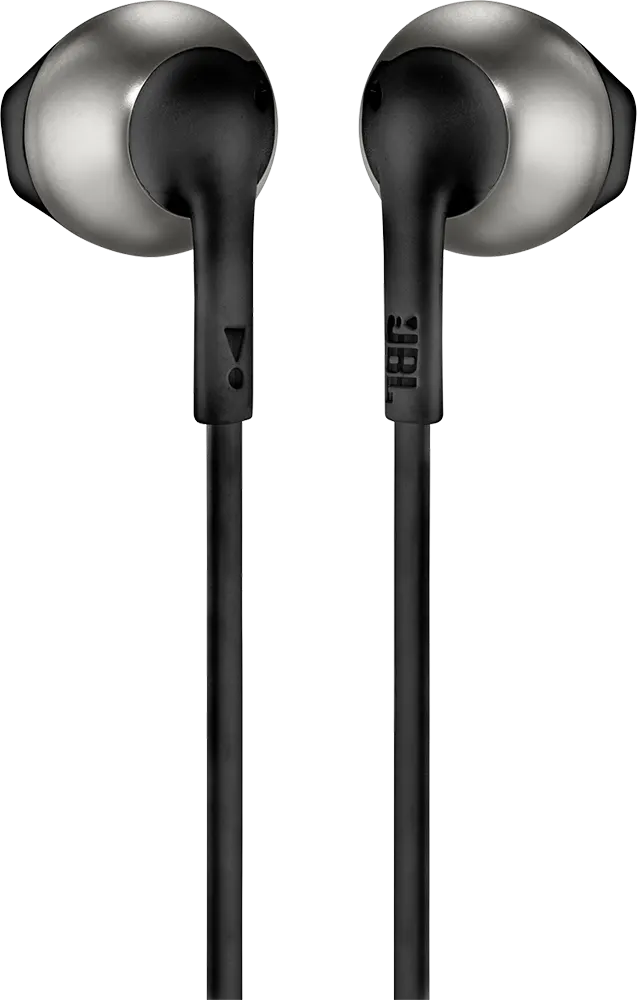 Wired Earphone JBL Tune, Built-In Microphone, Black, T205