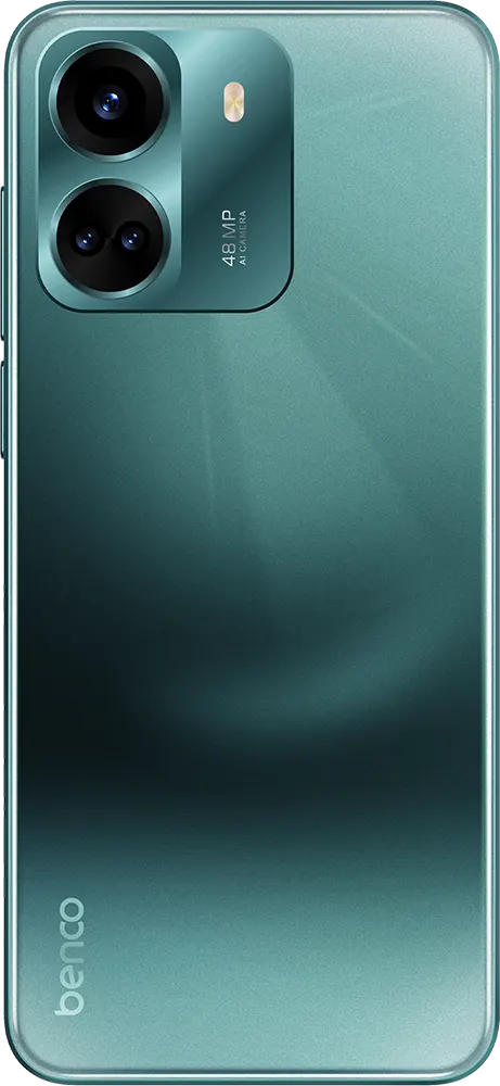 Benco S1 Dual SIM Mobile, 128 GB Memory, 6 GB RAM, 4G LTE, Emerald Green