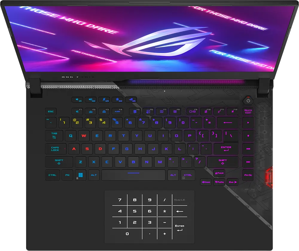Asus Laptop ROG Strix SCAR 15 G533ZW-LN086W Intel Core i9-12900H, 32GB RAM, 1TB SSD Hard Disk, NVIDIA GeForce RTX™ 3070 Ti 8GB, 15" WQHD Display, Windows 11, Black