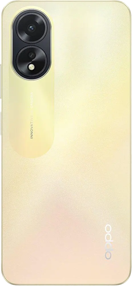 Oppo A38 Dual Sim Mobile, 128 GB Memory, 4GB RAM, 4G LTE, Glowing Gold