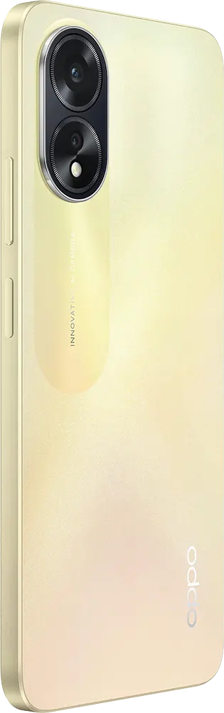 Oppo A38 Dual Sim Mobile, 128 GB Memory, 4GB RAM, 4G LTE, Glowing Gold