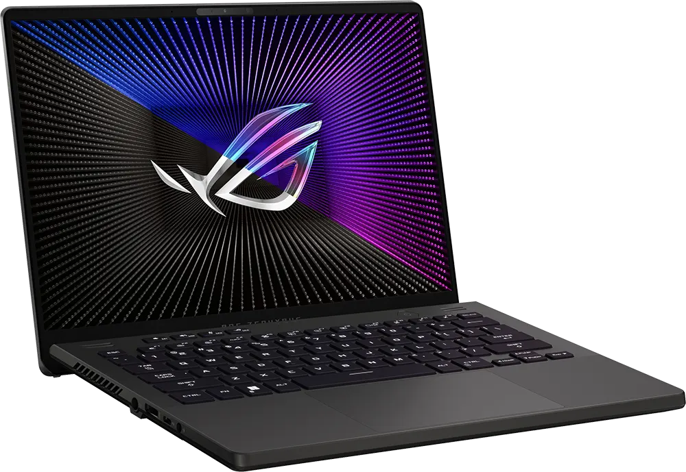 لاب توب اسوس روج سيفروس جي 14 GA402RJ-GRY07W  معالج Ryzen 7 6800HS، رامات 16 جيجابايت ، هارد ديسك 1 تيرابايت SSD ، كارت شاشة RX 6700S سعة 8 جيجابايت ، شاشة 14.0 بوصة دقة QHD+، ويندوز 11، رمادي