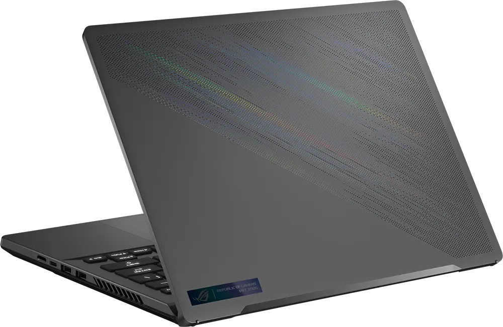 لاب توب اسوس روج سيفروس جي 14 GA402RJ-GRY07W  معالج Ryzen 7 6800HS، رامات 16 جيجابايت ، هارد ديسك 1 تيرابايت SSD ، كارت شاشة RX 6700S سعة 8 جيجابايت ، شاشة 14.0 بوصة دقة QHD+، ويندوز 11، رمادي