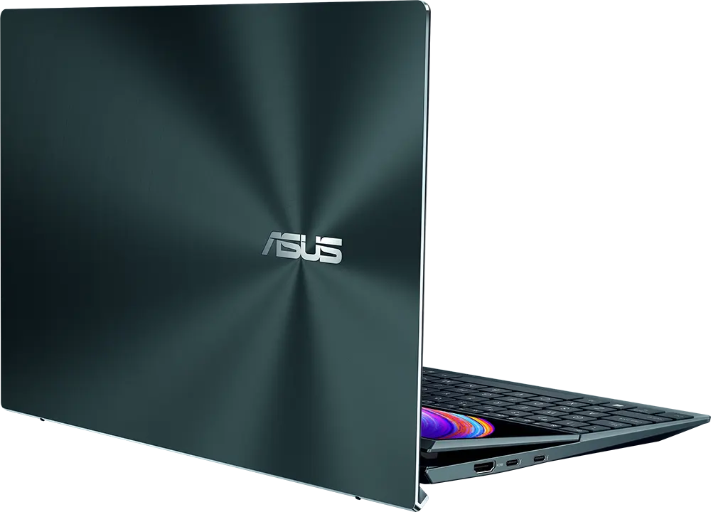 ASUS LAPTOP Asus Zenbook Duo UX482EGR-HY007W Intel Core  i7-1195G7, 16GB RAM, 1TB SSD Hard Disk,  NVIDIA GeForce, 14" FHD Touch Display, Windows 11, Blue