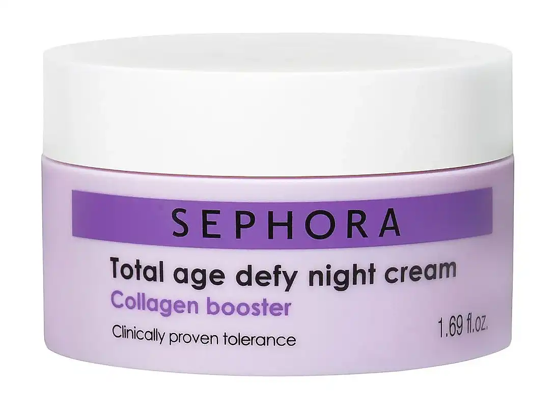 Sephora Total Age Defy Night Cream collagen booster 50 Ml