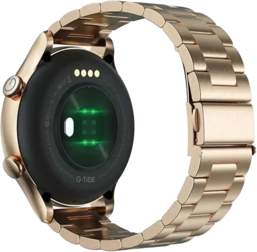 G-TIDE Smart Watch R1 Goldman ,1.32" Screen, Waterproof, Gold