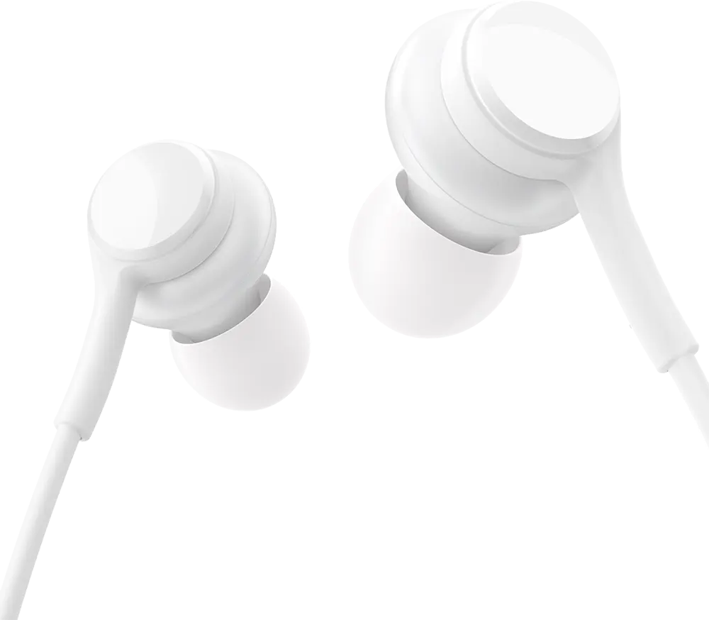 سماعة أذن سلكية جوي روم، ميكروفون مدمج، مقبس 3.5 ملم، أبيض، JR-EW02