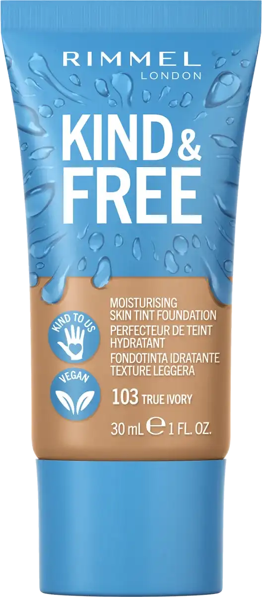 Rimmel Kind & Free Hydrating Foundation, 103 True Ivory
