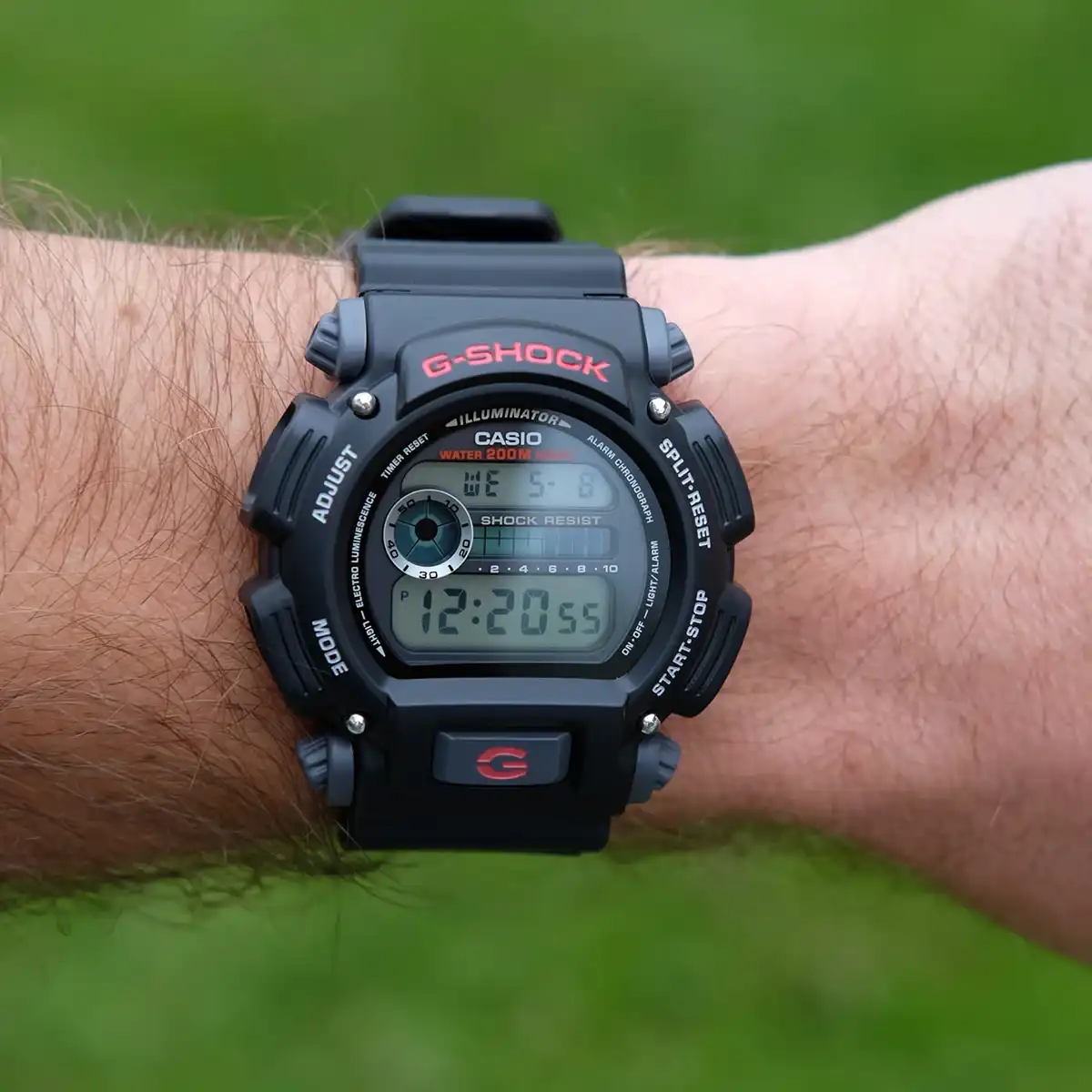 Casio G-Shock Men's Watch, Digital, Resin strap, Black DW-9052-1VDR