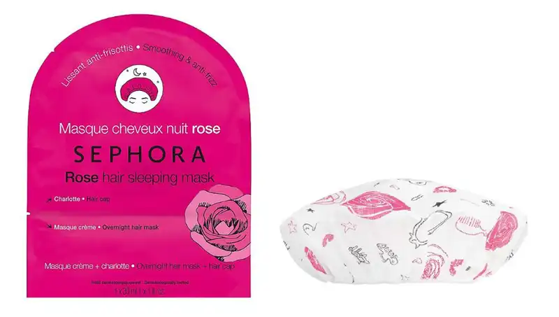 Sephora Rose Extract Hair Sleeping Mask Smoothing & Anti-Frizz 30 ML
