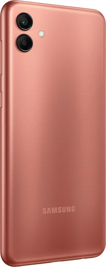 Samsung Galaxy A04 Dual SIM, 32GB Memory, 3GB RAM, 4G LTE, Copper