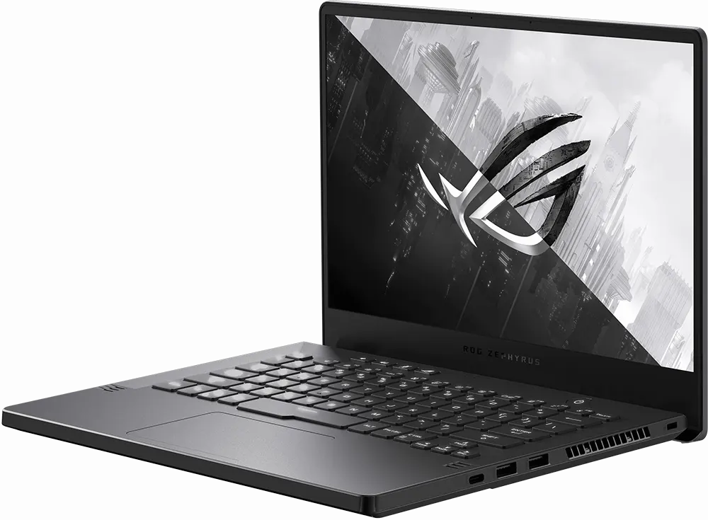 لاب توب اسوس روج زيفروس  جي 14 GA401QC-K2069T  معالج AMD Ryzen 9 5900HS، رامات 16 جيجابايت، هارد ديسك 512 جيجابايت SSD  ،   كارت شاشة NVIDIA GeForce RTX™ 3050 سعة 4 جيجابايت، شاشة 14.0 بوصة دقة WQHD ،  ويندوز 11، رمادي