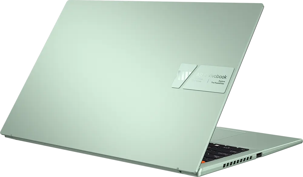 Laptop ASUS Vivobook S 15 OLED K3502ZA-OLED005W Intel Core i5-12500H, 16GB RAM, 512GB SSD Hard Disk, Intel® Iris Xe Graphics Card, 15.6” FHD OLED Display, Windows 11 , Brave Green