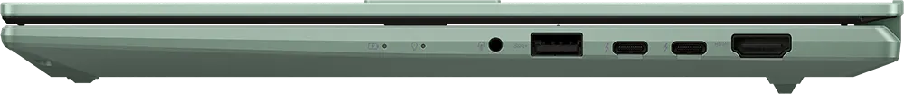 Laptop ASUS Vivobook S 15 OLED K3502ZA-OLED005W Intel Core i5-12500H, 16GB RAM, 512GB SSD Hard Disk, Intel® Iris Xe Graphics Card, 15.6” FHD OLED Display, Windows 11 , Brave Green