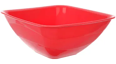 Titiz Square Plastic Bowl, 2 Liters, Colors