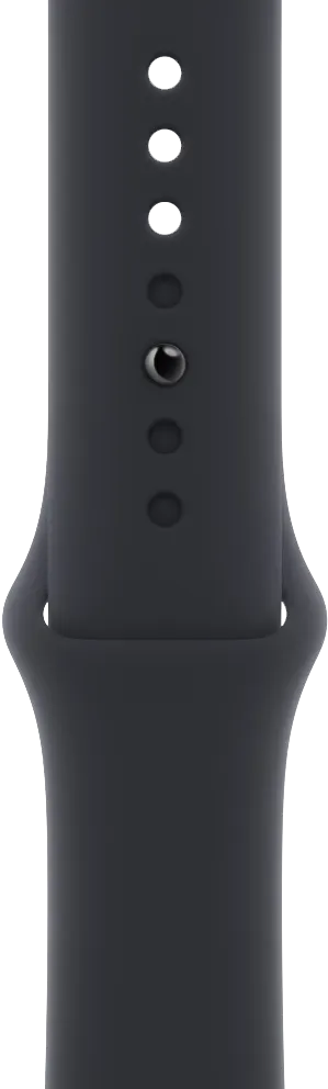 Apple Series 8 Smart Watch, 45mm OLED Touch Screen, Water Resistant, Aluminum Case, Midnight