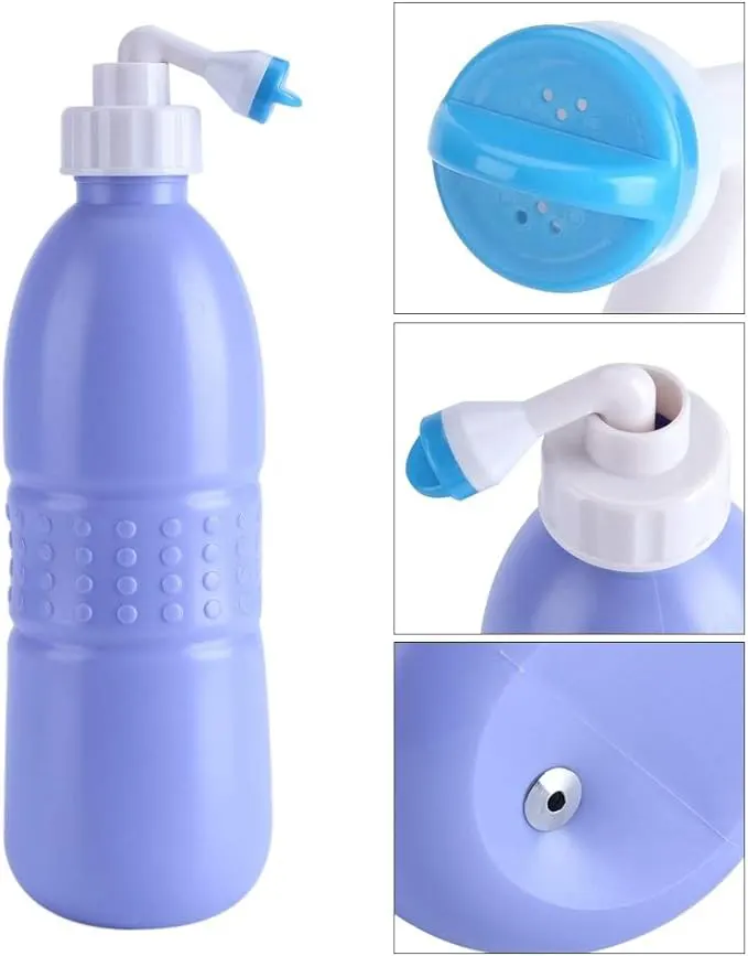 Portable water bidet, blue