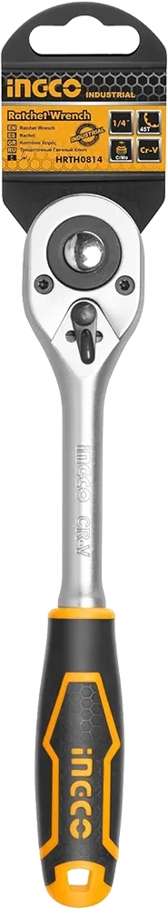 مفتاح ربط سقاطة من انجكو، محرك 1-4 بوصة، طول 155 ملم، HRTH0814