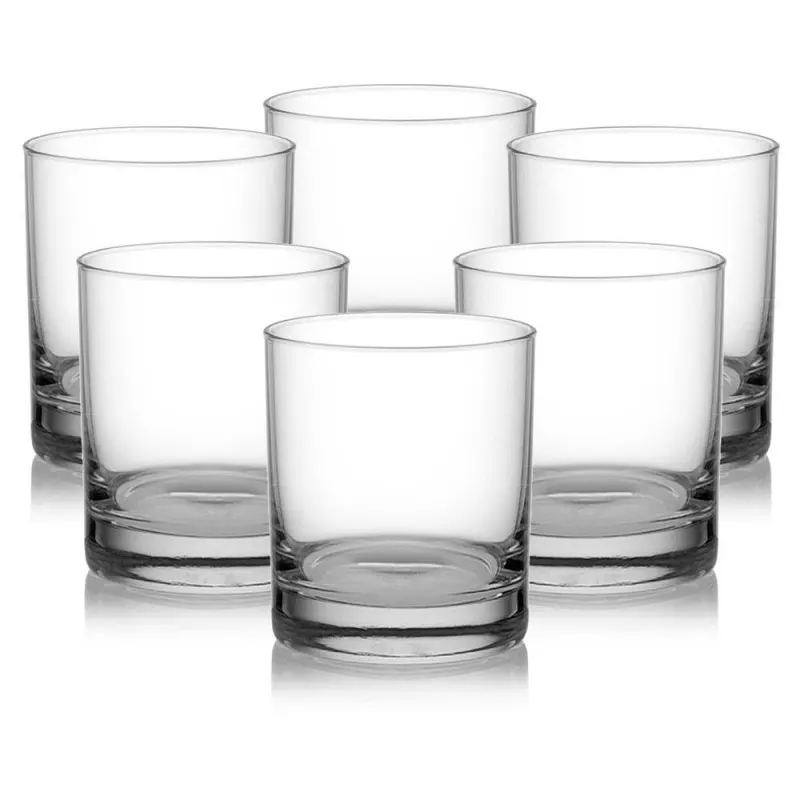 Ocean San Marino cup Sets , 6 pieces, clear