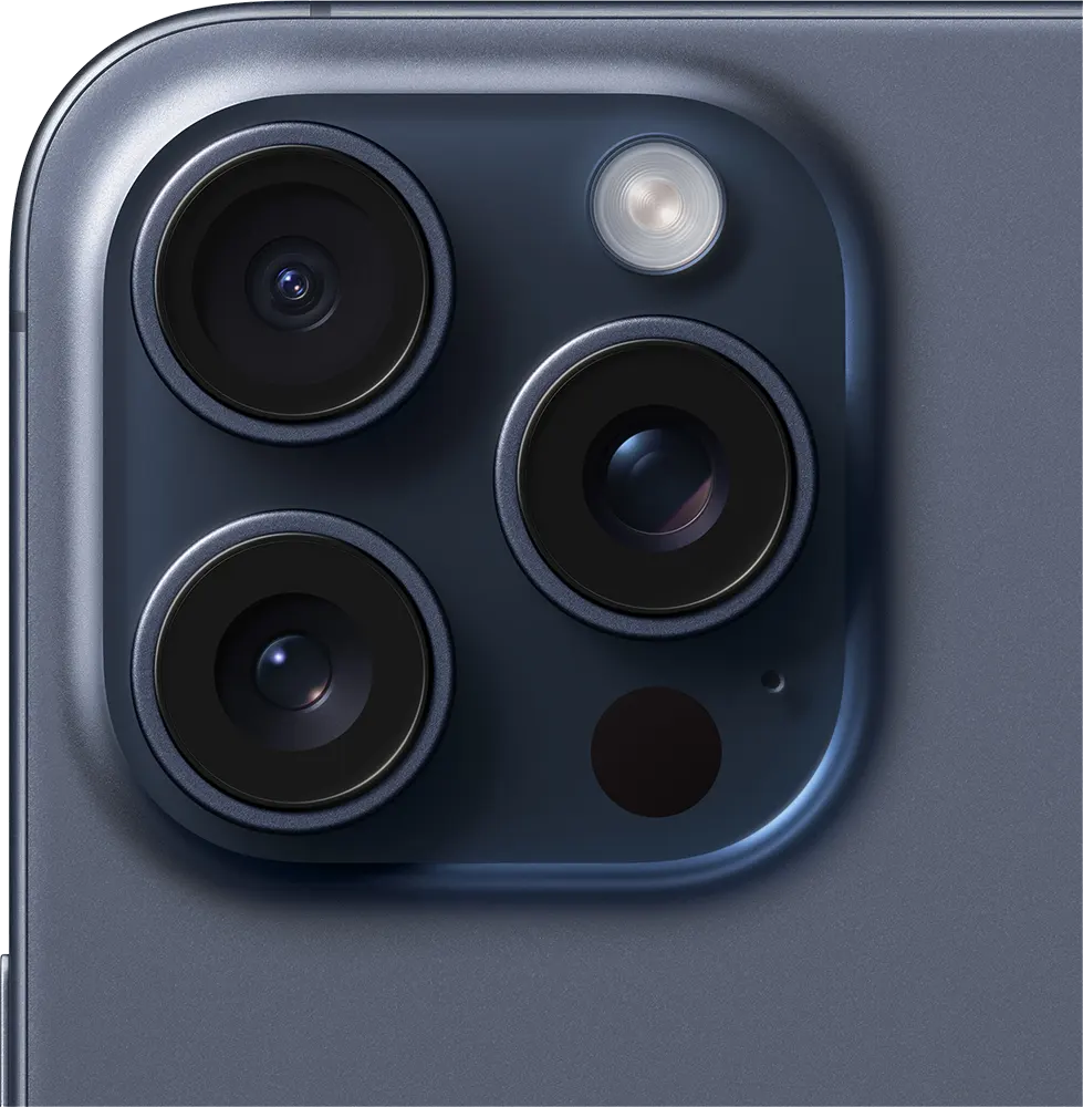 iPhone 15 Pro Max Single SIM Mobile, 512GB Internal Memory, 8GB RAM, 5G Network, Blue Titanium