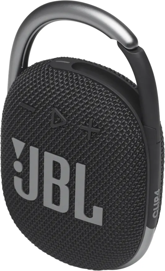 JBL Clip 4, 5 Watt Speaker, Bluetooth, Waterproof, Black
