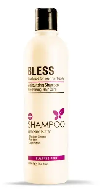 Bless shampoo with shea butter silicon free 500 Ml