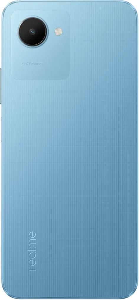 Realme C30S Dual SIM mobile phone, 64 GB internal memory, 3 GB RAM, 4G LTE, Stripe Blue