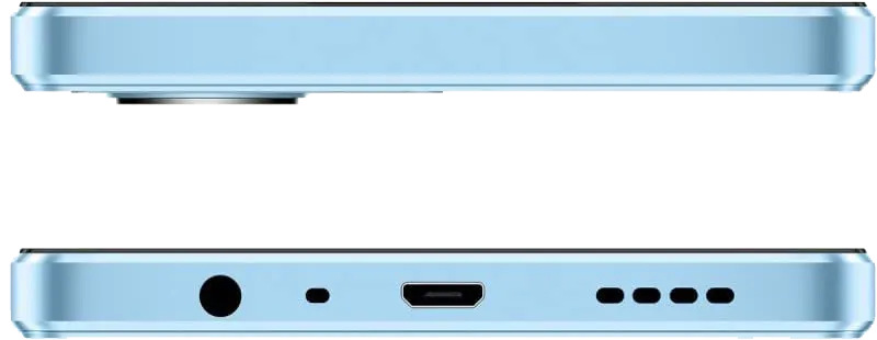 Realme C30S Dual SIM mobile phone, 64 GB internal memory, 3 GB RAM, 4G LTE, Stripe Blue