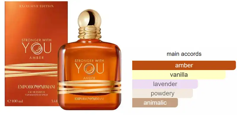 Stronger With You Amber by Giorgio Armani For Unisex EDP 100ML