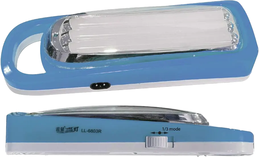 LED Flashlight, 3 Bulbs, Rechargeable, Multi-Color, LL.6803R