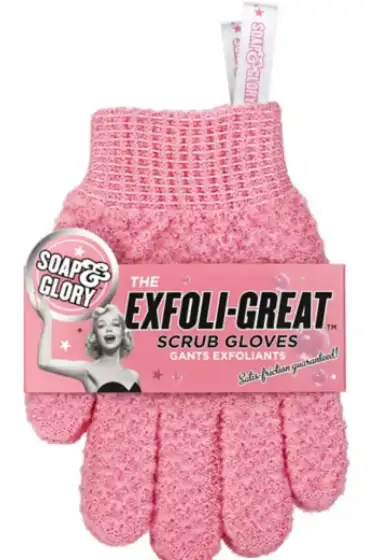 قفازات التقشير من سوب اند جلوري