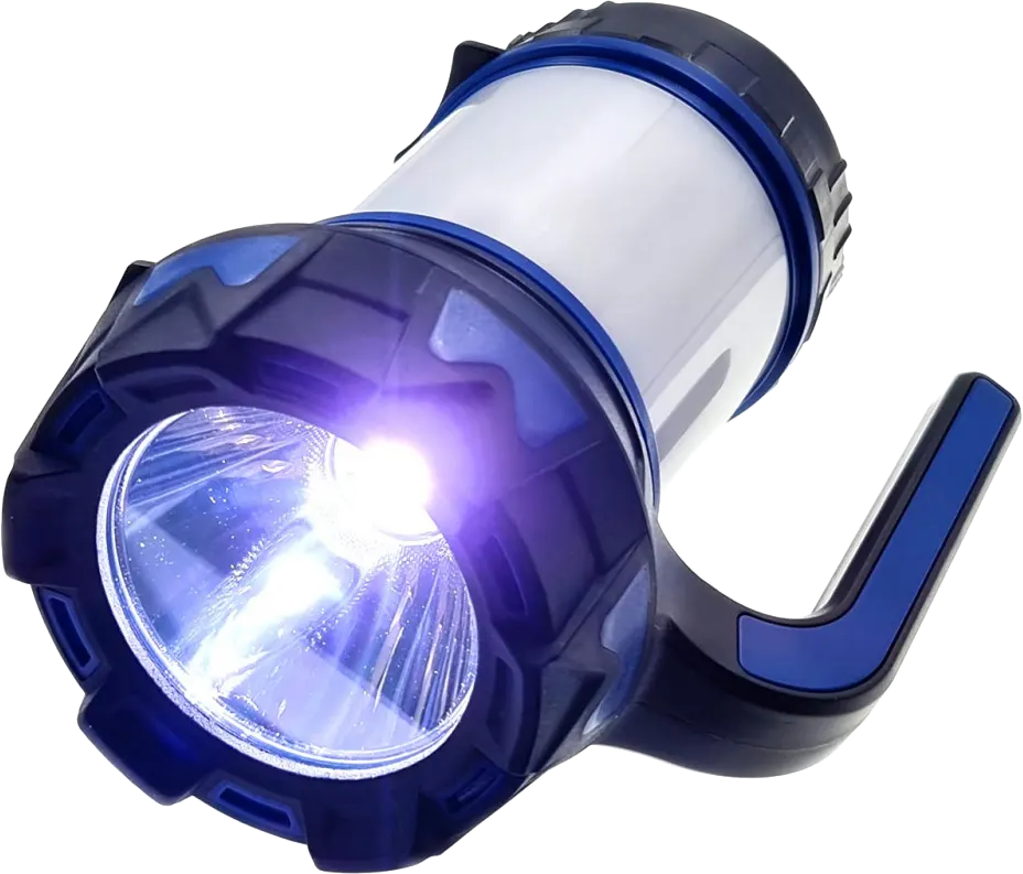 Camelion  LED Flashlight 5 Watt, Rechargeable, Black*Blue, WF-215-CB