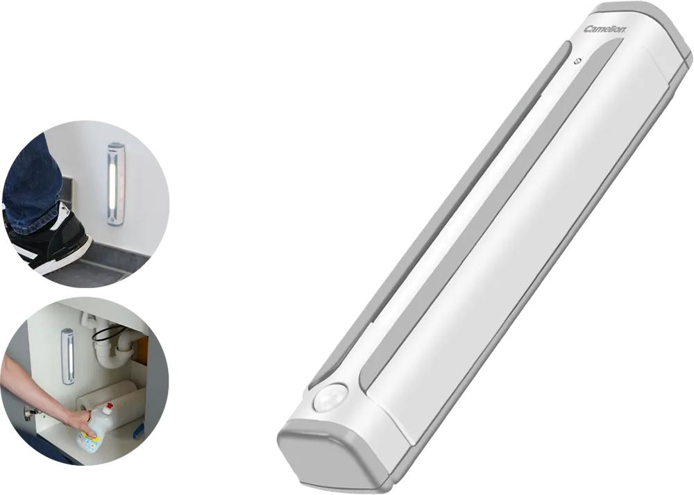 Camelion Sensor LED Flashlight, Grey, SL7018