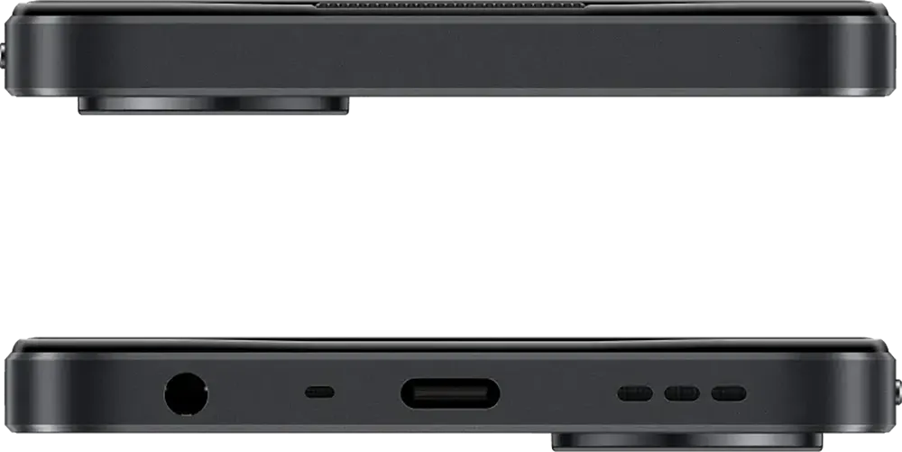 Oppo A18 Dual Sim Mobile, 64GB Memory, 4GB RAM, 4G LTE, Glowing Black